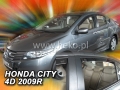 Deflektory HONDA CITY, 4dv. 2009r.--> (+ZN) SEDAN