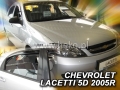 Deflektory CHEVROLET LACETTI, 5dv. HTB 2004r.--> (+ZN)