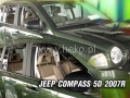 Deflektory JEEP COMPASS, 5dv. 2007r.→