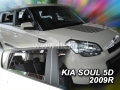 Deflektory KIA SOUL 5dv. 2009r.--> (+ZN)