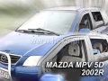 Deflektory MAZDA MPV, 5dv. 2001r.→ (+ZN)