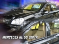 Deflektory MERCEDES GL, 5dv. 2007r.→
