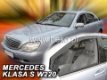 Deflektory MERCEDES klasa S W220, 1999r.→