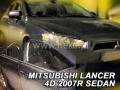 Deflektory MITSUBISHI LANCER, 4dv. 2007r.→ (+ZN)