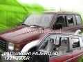 Deflektory MITSUBISHI PAJERO / SHOGUN V 20, 3/5dv. 1991r. - 2000r. 	