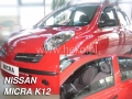 Deflektory NISSAN MICRA K 12, 5dv. 2002r.→ (+ZN)