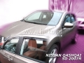 Deflektory NISSAN QASHQAI, 5dv. 02/2007r.→ (+ZN)