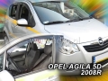 Deflektory OPEL AGILA, 5dv. 2008r.-->