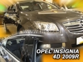 Deflektory OPEL INSIGNIA, 4dv. 2009r.--> (+ZN)