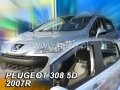 Deflektory PEUGEOT 308, 5dv. 2007r.→