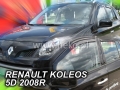 Deflektory RENAULT KOLEOS, 5dv. 2008r.→ (+ZN)