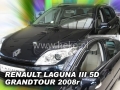 Deflektory RENAULT LAGUNA III GRANDTOUR,5dv.2008r.->(+ZN)