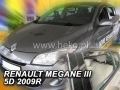 Deflektory RENAULT MEGANE III, 5dv. 2008r.--> (+ZN)