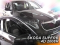 Deflektory ŠKODA SUPERB II, 4dv. 2008r.-->