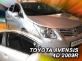 Deflektory TOYOTA AVENSIS, 4/5dv. 2009r.-->