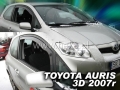 Deflektory TOYOTA AURIS, 3dv. 2007r.→