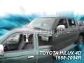Deflektory TOYOTA HILUX, 4dv. 1998r. - 2005r. (MK5) (+ZN)