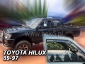 Deflektory TOYOTA HILUX, 4dv.N13 1989r.-1997r./4 RUNNER