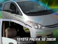 Deflektory TOYOTA PREVIA, 5dv. 2000r. - 2005r.