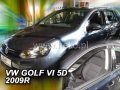 Deflektory VW GOLF VI, 5dv. 2008r.--> HTB