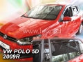 Deflektory VW POLO 5dv. 2009r.->(+ZN)