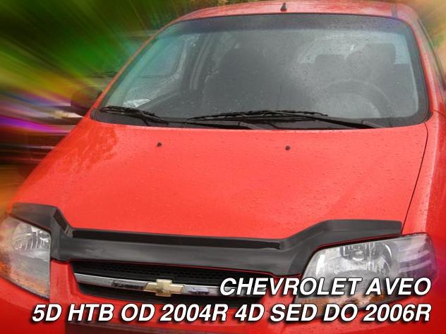 Kryt kapoty CHEVROLET AVEO Htb od r.2004-->; Sedan do r.2006 - nový vzor