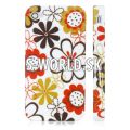 Silikónový obal iPhone 4 - Fluor Floral