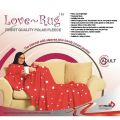 Deka s rukávmi - LOVE