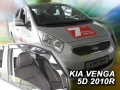 Deflektory KIA VENGA, 5dv. 2010r.-> (+ZN)