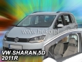 Deflektory VW SHARAN 5dv. 2010r.->