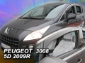 Deflektory PEUGEOT 3008 5dv. 2009r.--> ( +ZN )
