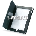 Kožený obal iPad - Stand čierna