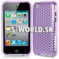 Silikónový obal iPod Touch 4G - Diamond - fialová
