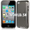 Silikónový obal iPod Touch 4G - Diamond - čierna
