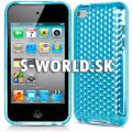 Silikónový obal iPod Touch 4G - Diamond - modrá