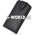 Kožený obal Samsung Galaxy S II - Flip čierna