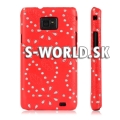 Zadný kryt Samsung Galaxy S II - Diamond červená