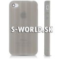 Silikónový obal iPhone 4 - Tire šedá