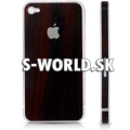 Nálepky iPhone 4 – Oak Wood čierna