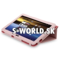 Kožený obal Samsung Galaxy Tab 10.1 - Netwave ružová