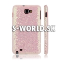 Zadný kryt Samsung Galaxy Note - Glittery svetloružová 