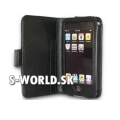 Kožený obal iPod Touch 2G/3G - Wallet čierna