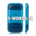Silikónový obal HTC Desire S - Diamond svetlo-modrá