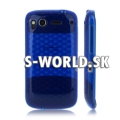 Silikónový obal HTC Desire S - Diamond tmavo-modrá
