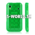 Silikónový obal Samsung Galaxy Ace - Rubber zelená