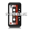 Zadný kryt Samsung Galaxy Ace - Casette Tape čierna