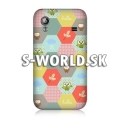 Zadný kryt Samsung Galaxy Ace - Owl Print