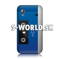 Zadný kryt Samsung Galaxy Ace - Walkman modrá