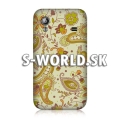 Zadný kryt Samsung Galaxy Ace - Paisley Design béžová