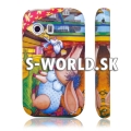 Silikónový obal Samsung Galaxy Y - Painting Design Pig
